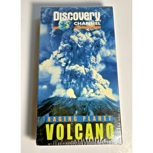 Sealed Discovery Channel Raging Planet : Volcano VHS 1998